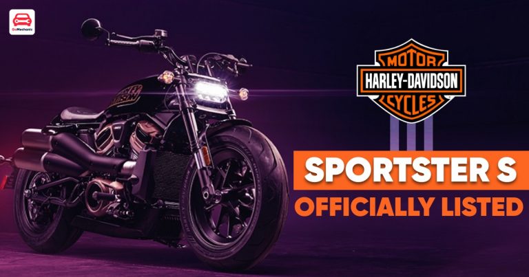 Harley Davidson Sportster S Officially Listed On Indian Website