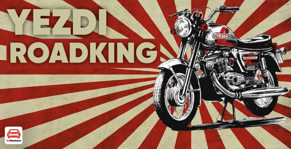 Yezdi roadking best sale new launch