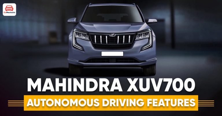 8 Autonomous Driving Features On The Upcoming Mahindra XUV700