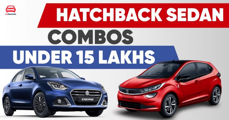 8 Best Hatchback-Sedan Combo Car Garage Under 15 Lakhs
