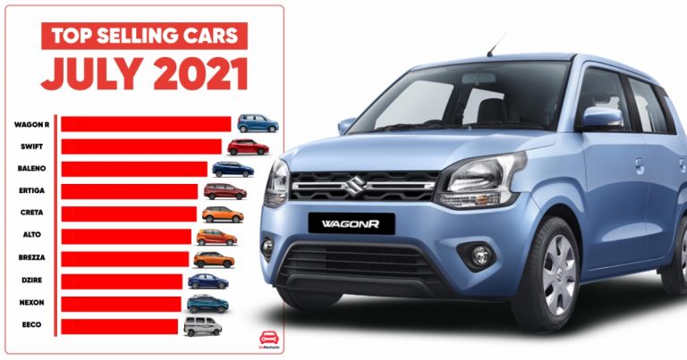 Top 10 Selling Cars In India July 2021