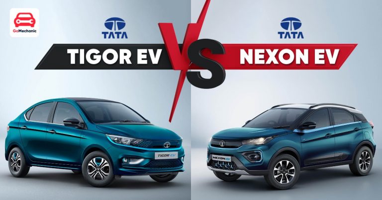 Tata Tigor EV vs Nexon EV | What’s The Difference?