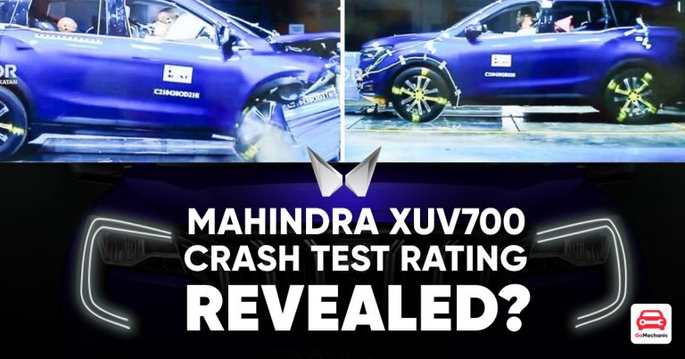 Mahindra XUV700 Crash Test Rating REVEALED?