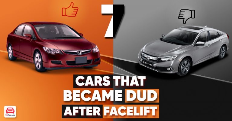 7 Cars That Became Dud After A Facelift