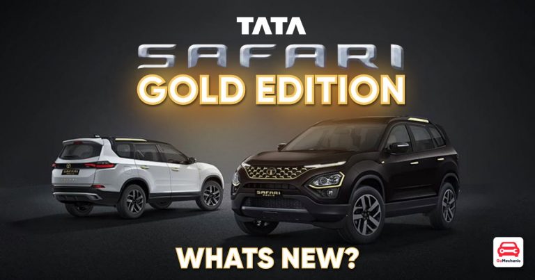 Here’s What’s New About The Tata Safari Gold Edition