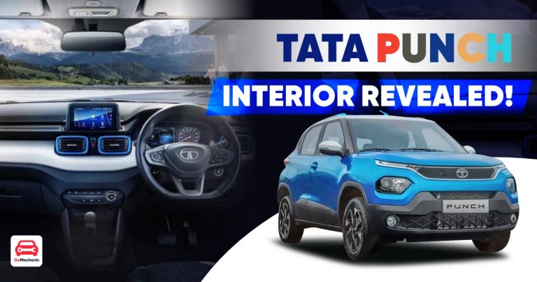 Tata Punch Interior Revealed | 5 Things To Know