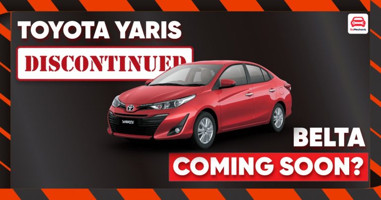 Toyota Yaris Discontinued, Making Way For The Toyota Belta