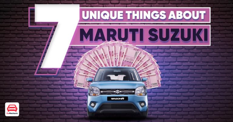 7 Things You Will Only Find On A Maruti Suzuki Car