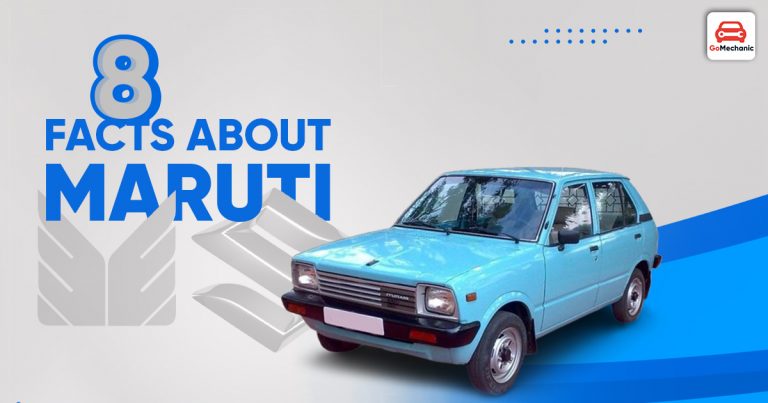 8 Interesting Facts About Maruti Suzuki
