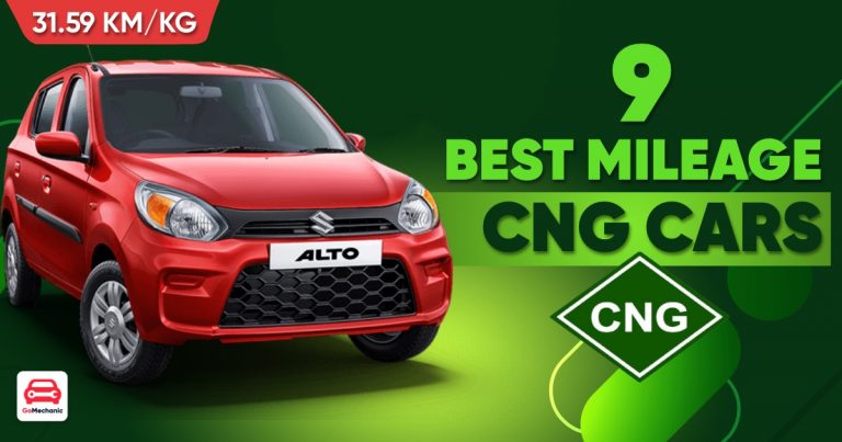 9 Most Fuel Efficient Best Mileage CNG Cars In 2021