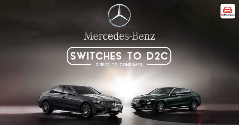 Mercedes Benz Switches To A D2C Sales Model