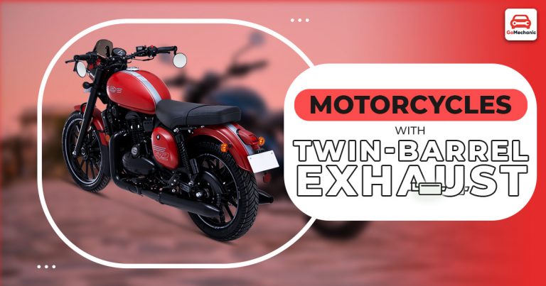 4 Motorcycles in India with Double Barrel Exhaust