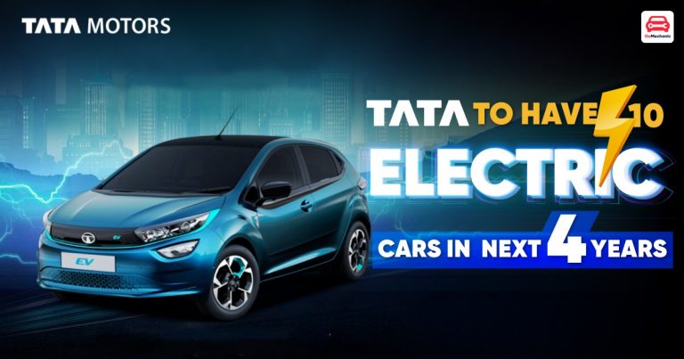Tata Plans To Launch 10 Electric Cars