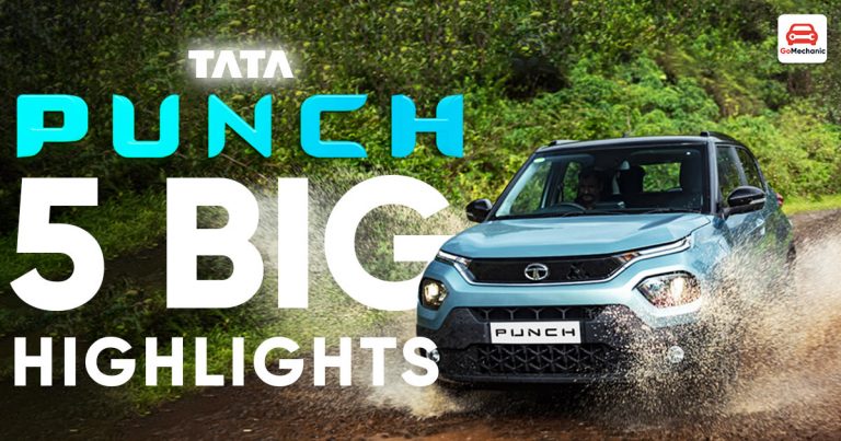 Tata Punch: 5 Big Highlights
