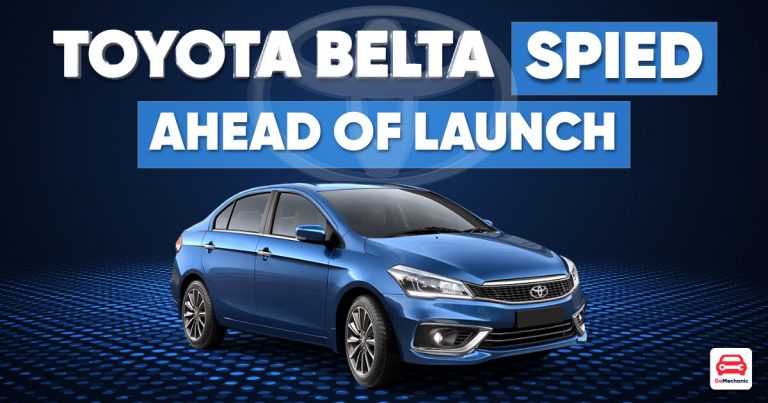 Toyota Belta (Rebadged Ciaz) Spied Ahead of Launch | Export Begins