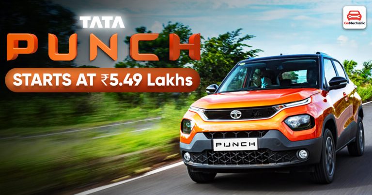 Tata Punch Prices Revealed! Starts At ₹5.49 Lakhs