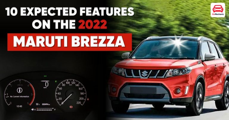10 New Features Expected on the 2022 Maruti Suzuki Brezza