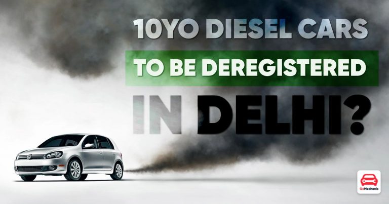 Diesel Cars In Delhi More Than 10 Years Old To Be Deregistered