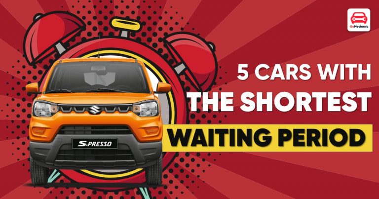 5 Cars With The Shortest Waiting Periods In December 2021!