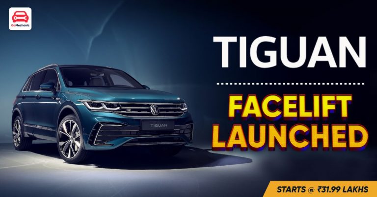 Volkswagen Tiguan Facelift Launched At ₹31.99 Lakhs