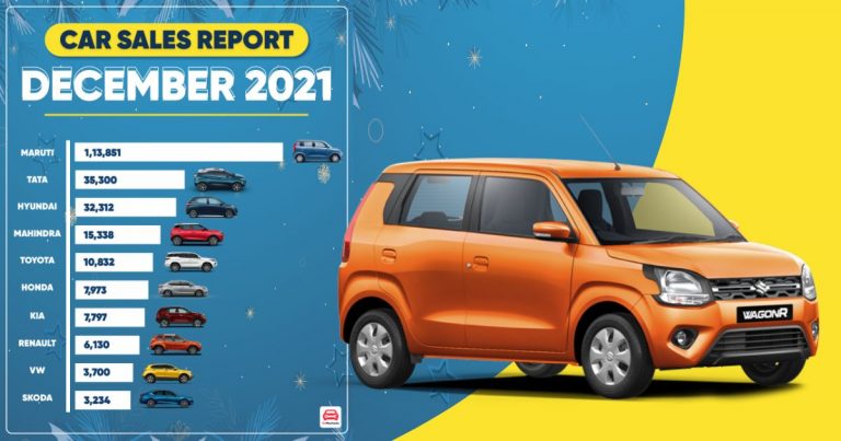 10 Best Selling Car Makers (Car Sales Report) December 2021 | Tata Makes It BIG!
