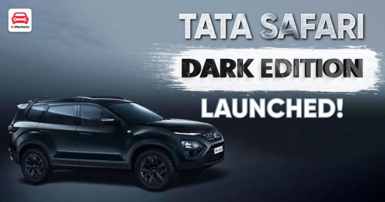 Tata Safari Dark Edition Launched At ₹19.05 Lakhs