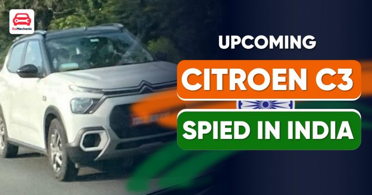 Upcoming Citroen C3 Spied Undisguised In India!