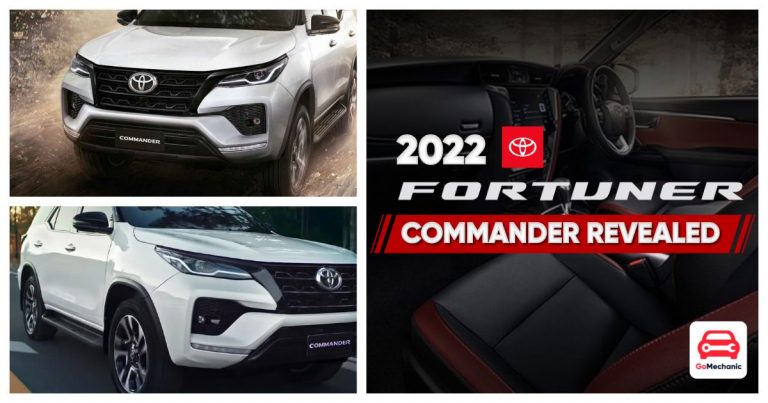 2022 Toyota Fortuner Commander Revealed