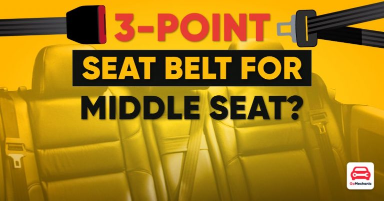 3 Point Seat Belt For Middle Seat Passengers In India?