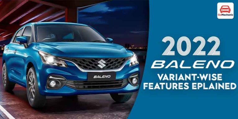 2022 Maruti Baleno Variant-Wise Features Explained