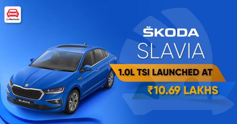Skoda Slavia 1.0L TSI Launched. Starts At ₹10.69 Lakhs