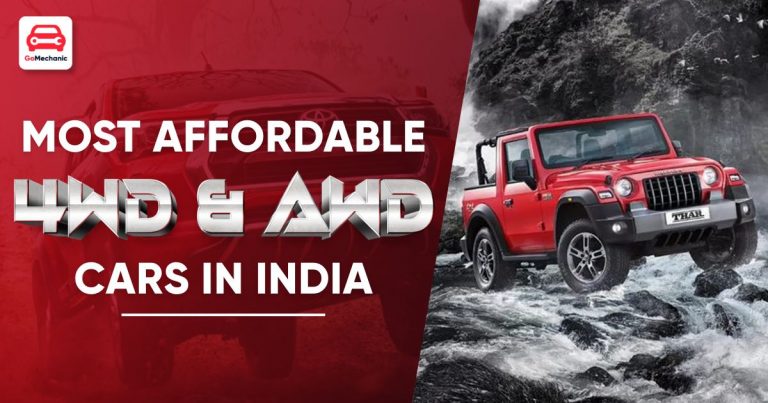 10 Most Affordable 4WD and AWD Cars In India Right Now!