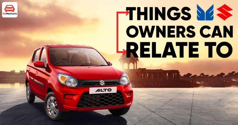 10 Things Only Maruti Suzuki Owners Can Relate To