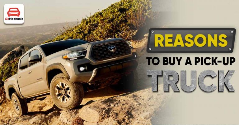 5 Reasons Why Your Next Car Should Be A Pick-Up Truck