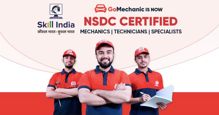 GoMechanic, Now Certified By NSDC Under Skill India Mission