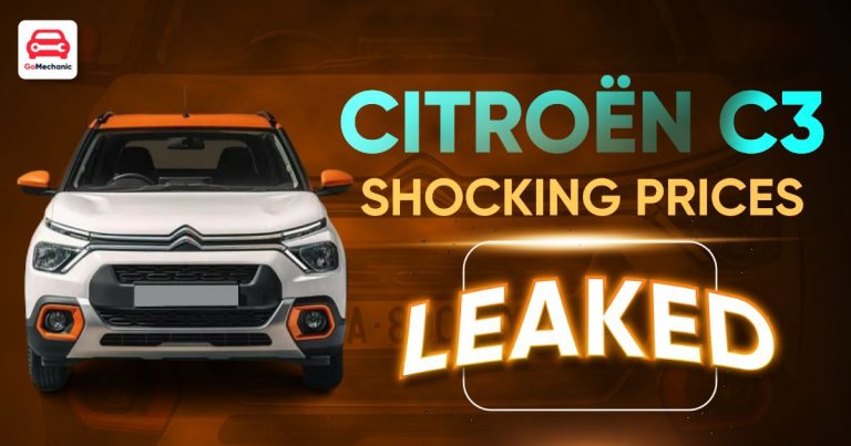 Citroen C3 Shocking Prices Leaked?