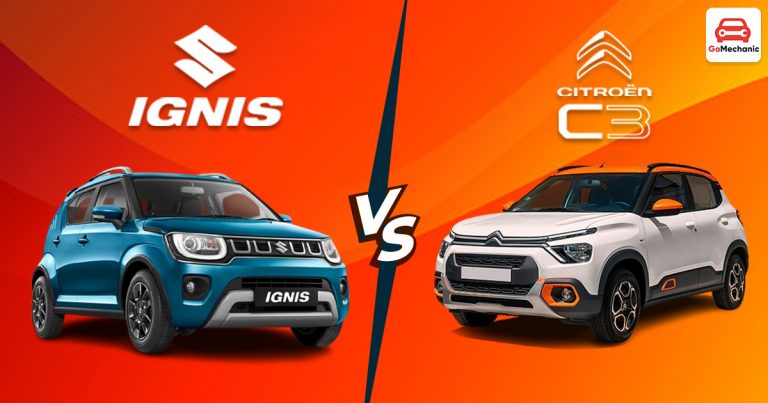 Maruti Suzuki Ignis VS Citroen C3 – Compared!