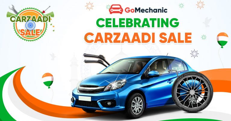 GoMechanic Celebrates 75th Independence Day | The CarZaadi Sale