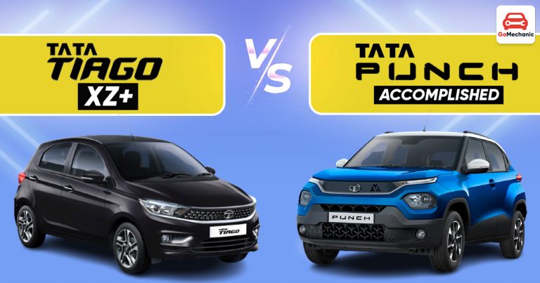Tata Tiago XZ Plus VS Tata Punch Accomplished – Choose Wisely!