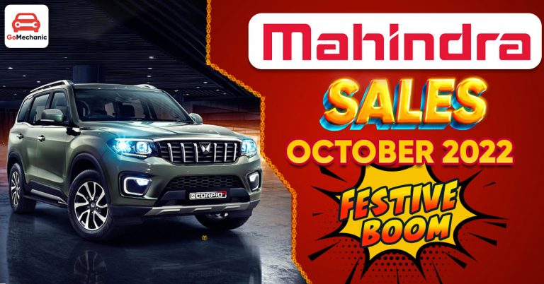 Mahindra Sales October 2022 | Festive Indeed!