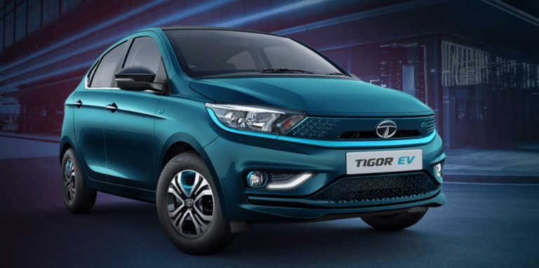 Meet Tata Tigor EV LUX. Gets Cruise Control + New Colour!