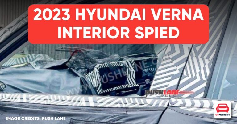 2023 Hyundai Verna To Feature Twin Screens?