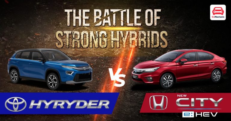Honda City VS Toyota Hyryder | The War Of Strong Hybrids