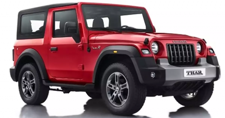Mahindra Thar 1.5L Diesel to be Sold in 2WD from January