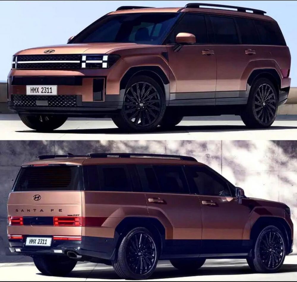 2024 Hyundai Santa Fe Revealed With a Completely New Design!