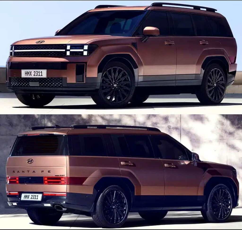2024 Hyundai Santa Fe Revealed With a Completely New Design!