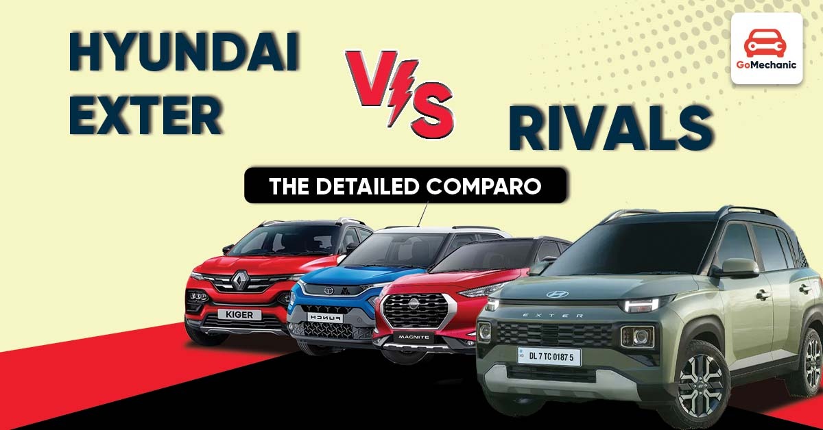 Hyundai Exter Vs Tata Punch Vs Nissan Magnite;Rivalry!