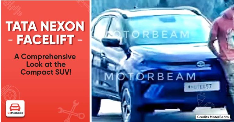 Tata Nexon Facelift: A Comprehensive Look at the Compact SUV!