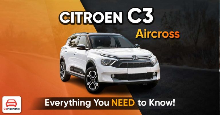 Citroën C3 Aircross: Clearing The Air Yet Again!