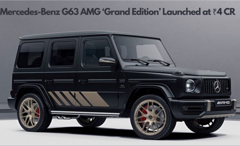 2023 Mercedes-Benz G63 Launched @ ₹4CR – The Grand Wagon!